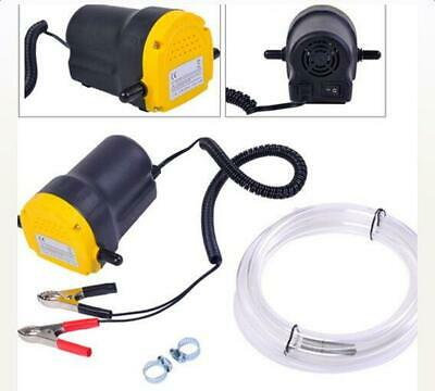 New 12V 5A Oil Diesel Fluid Extractor Electric Transfer Scavenge Suction Pump US