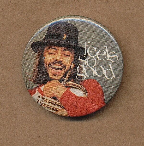 Chuck Mangione Feels So Good Rare Promotional Button 1977