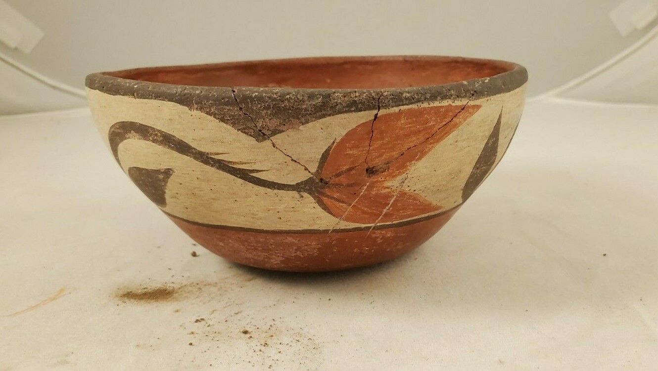 VINTAGE Cochiti Pueblo Indian Pottery Bowl